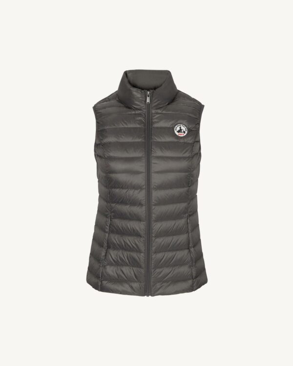 Seda Anthracite Sleeveless Lightweight Down Jacket