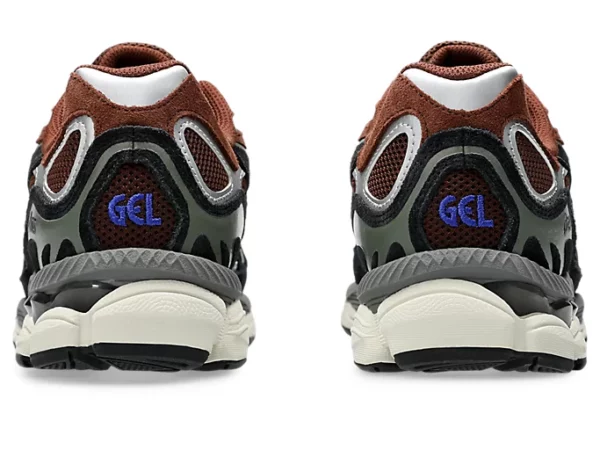 Asics Gel NYC Reddish brown/black - Image 3