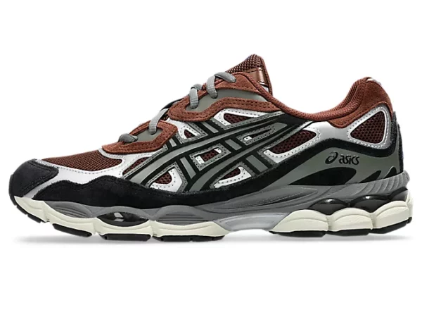 Asics Gel NYC Reddish brown/black - Image 5