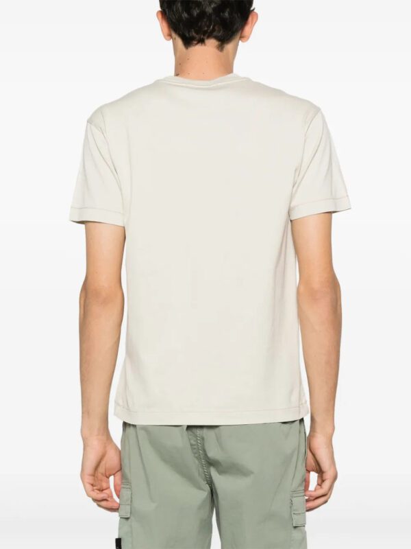 Compass-patch cotton T-shirt - Image 3