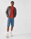 Nico Anthracite Lightweight Hooded Down Jacket