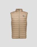 Beige Tom Sleeveless Down Jacket