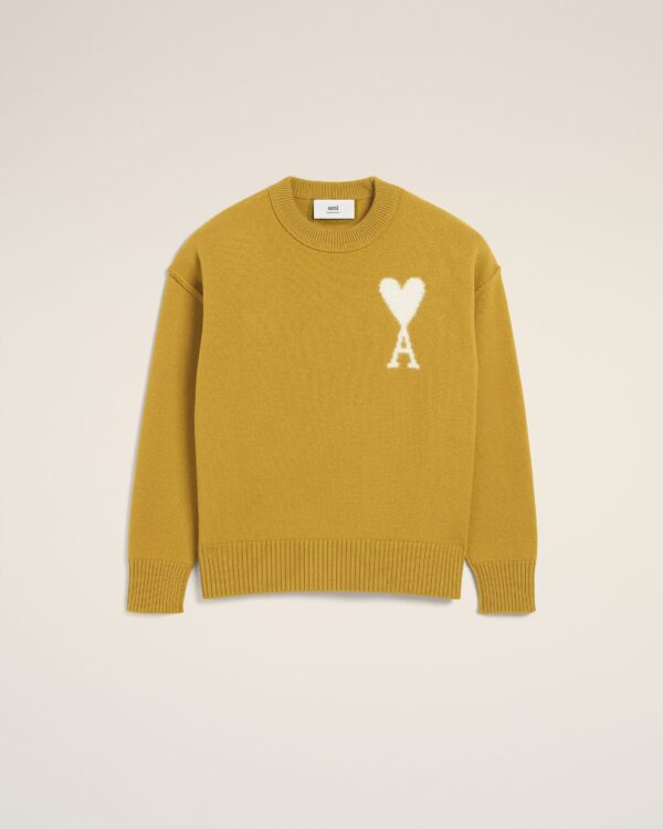 Ami de Coeur Mustard Wool Sweater