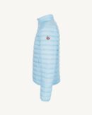 Lightweight down jacket Matte sky blue