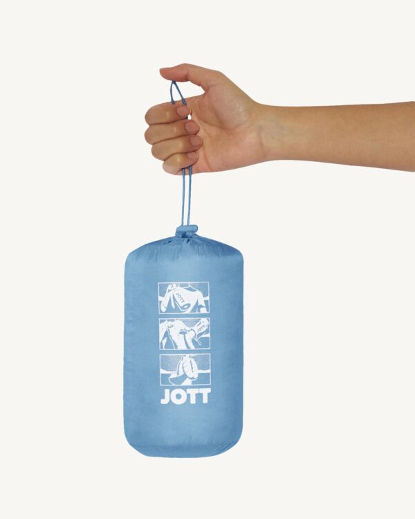 Tom Washed Blue Sleeveless Down Jacket - Image 3