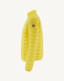 Matte Gold Yellow Lightweight Down Jacket
