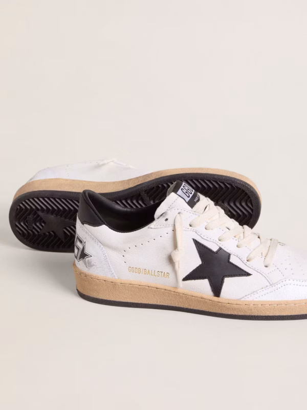 Women's Ball Star in nappa with black star and black heel counter - Image 3