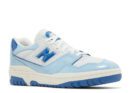 New Balance 550 Chrome Blue Patent