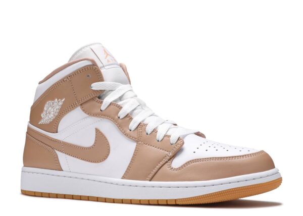 Air Jordan 1 Mid Tan Gum - Image 2