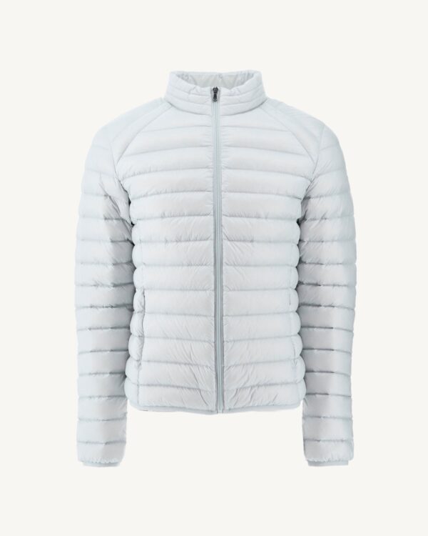 Light Grey Matte Lightweight Down Jacket