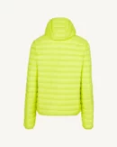 Nico Acid Green Lightweight Hooded Down Jacket