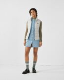 Seda Ice Grey Sleeveless Lightweight Down Jacket