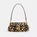 Tabby 20 shoulder bag with leopard print