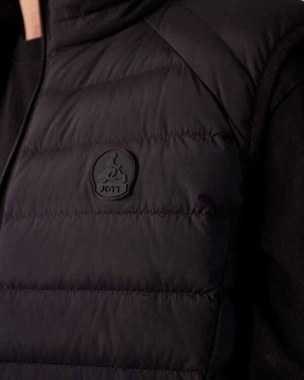Arafo Black Stretch Sleeveless Down Jacket - Image 5