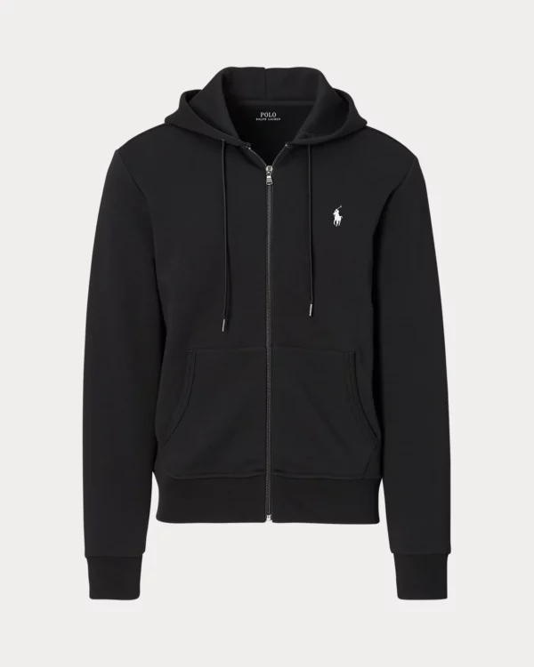 Double Knit Hoodie - Black