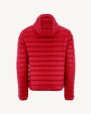 Nico Red Lightweight Hooded Down Jacket