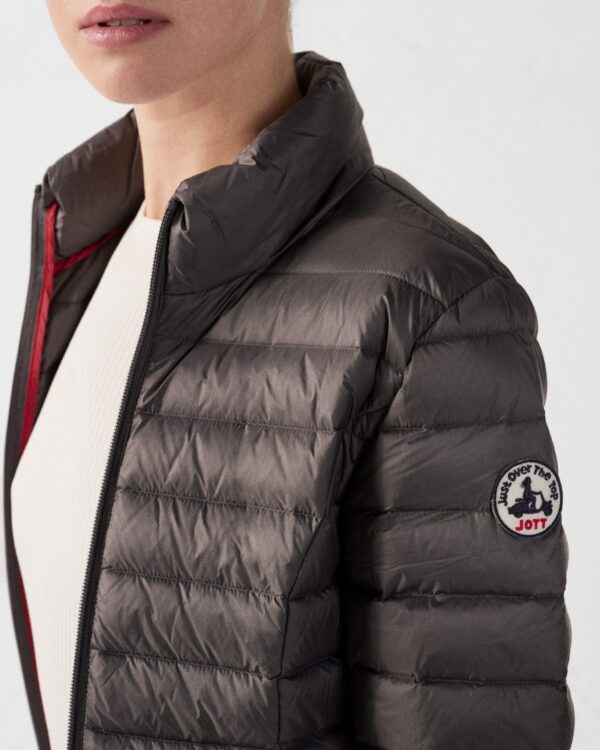 Lightweight down jacket Anthracite Cha - Image 6
