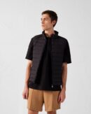 Arafo Black Stretch Sleeveless Down Jacket