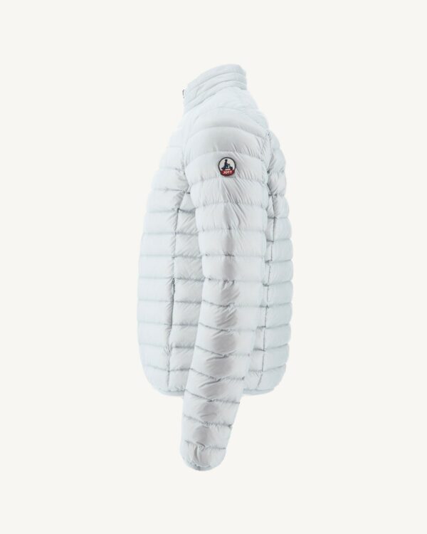 Light Grey Matte Lightweight Down Jacket - Image 2