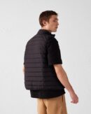 Arafo Black Stretch Sleeveless Down Jacket